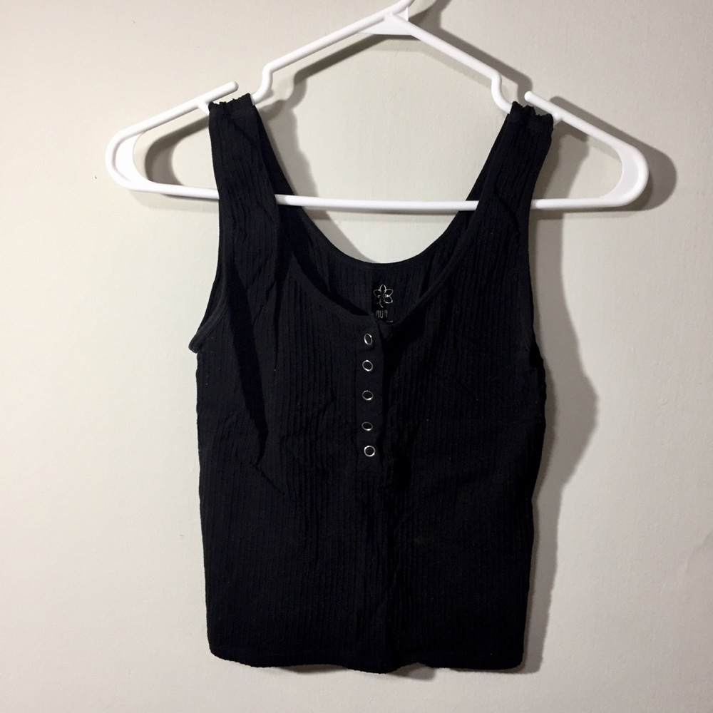 Ribbed Crop Top